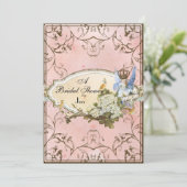 Invitation de douche nuptiale Féerie enchantée Pri (Debout devant)