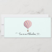 Invitation de douche nuptiale, Fête des mariées d' (Dos)