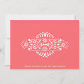 Invitation de douche nuptiale | Fiesta Olé (Dos)