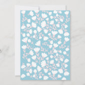 Invitation de douche nuptiale Floral Apron Kitchen (Dos)