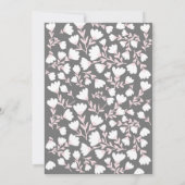 Invitation de douche nuptiale Floral Apron Kitchen (Dos)