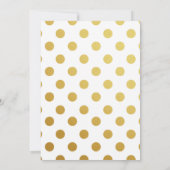 Invitation de douche nuptiale - Floral noir blanc (Dos)