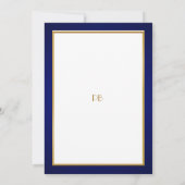 Invitation de douche nuptiale, grand Gatsby, blanc (Dos)
