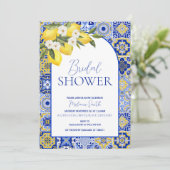 Invitation de douche nuptiale inspiré de la côte i (Debout devant)