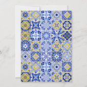 Invitation de douche nuptiale inspiré de la côte i (Dos)