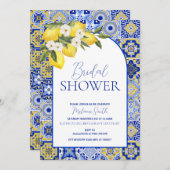 Invitation de douche nuptiale inspiré de la côte i (Devant / Derrière)