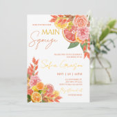 Invitation de douche nuptiale – Main Squeeze (Debout devant)