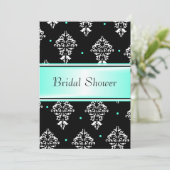Invitation de douche nuptiale personnalisable (Debout devant)