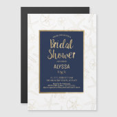 Invitation de douche nuptiale - Plage, Nautique (Devant / Derrière)