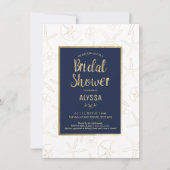 Invitation de douche nuptiale - Plage, Nautique (Devant)