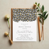 Invitation de douche nuptiale Poster de animal d'o