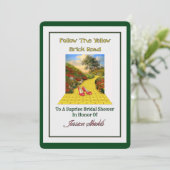 Invitation de douche nuptiale sur mesure (Debout devant)