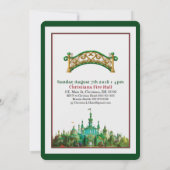Invitation de douche nuptiale sur mesure (Dos)
