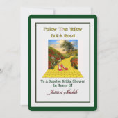 Invitation de douche nuptiale sur mesure (Devant)