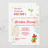 Invitation de douche nuptiale Taco (Devant / Derrière)