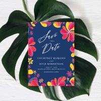 Invitation de douche nuptiale, Tropical, Hawaiian,