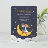 Invitation de douche Over the Moon (Debout devant)
