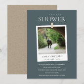 INVITATION DE DOUCHE PHOTO PERSONNALISÉE GRAY MINI (Devant / Derrière)