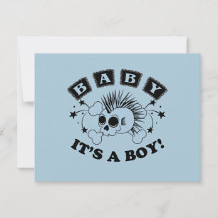 Invitation de douche pour bébé garçon