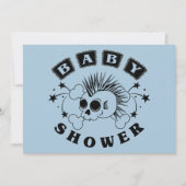 Invitation de douche pour bébé garçon (Devant)