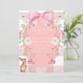 Invitation de douche pour l'arrivée d'un petit béb (Debout devant)