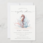 Invitation de douche pour les couples d'algues sou (Devant)