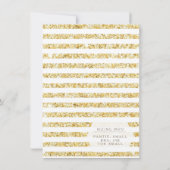 Invitation de douche vintage Lingerie Glam (Dos)