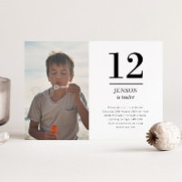 Invitation de douze photos de paysage