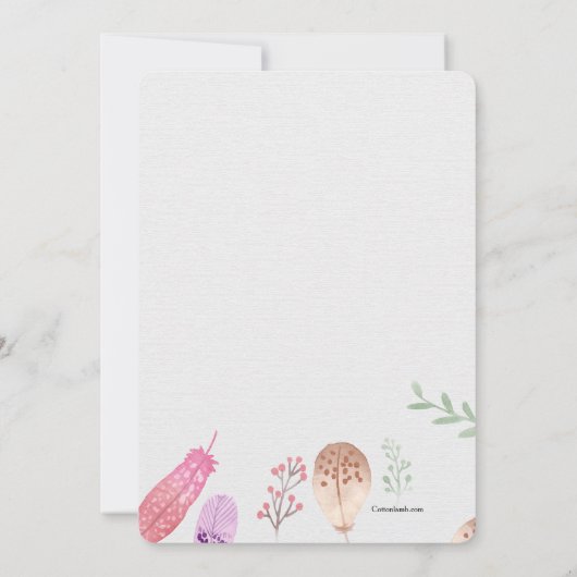 Invitation de Dreamcatcher (Dos)