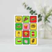 Invitation de drogué d'aliments de préparation (Debout devant)