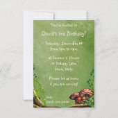 Invitation de Dwarf Land Kids 3.5x5 (Dos)