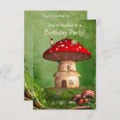 Invitation de Dwarf Land Kids 3.5x5 (Devant / Derrière)