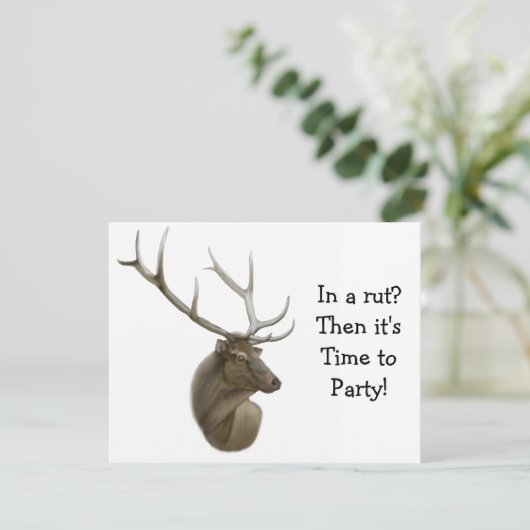 Invitation de Elk Buck (Debout devant)