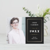 Invitation de Faire-part de graduation de la front (Debout devant)