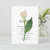 Invitation de faire-part de mariage-Cala Lily (Debout devant)