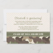 INVITATION DE FAIRE-PART DE PHOTO D'OBTENTION DU (Dos)