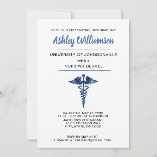 Invitation de Faire-part des diplômés en soins inf
