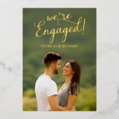 Invitation de Faire-part Foil (Recto)