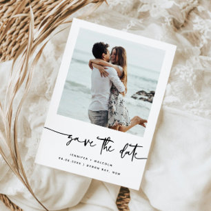 Invitation de Faire-Part minimaliste moderne avec 