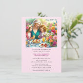 Invitation de famille pour le brunch de la fête de (Debout devant)