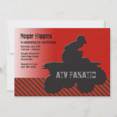 Invitation de fan d'ATV (Devant)