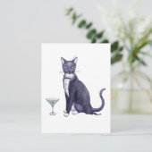 Invitation de fantaisie de chat de partie (Debout devant)