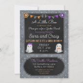 Invitation de fantôme d'Halloween ou de bébé Boo-y (Devant)