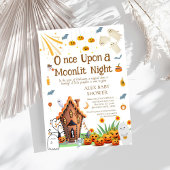 Invitation de fantômes pour Baby Shower sur le thè