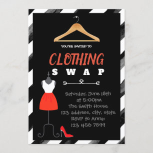 Invitation de Fashion Swap
