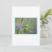 INVITATION DE FÉE DE FÊTE DE LA MARIÉE (Debout devant)