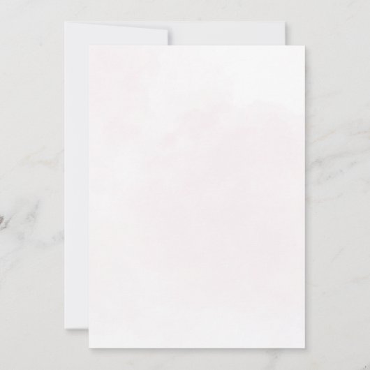 Invitation de fenêtre d'avion d'enterrement de vie (Dos)