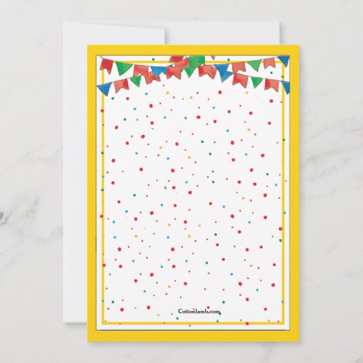 Invitation de Festa Junina (Dos)