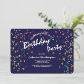 Invitation de fête (Debout devant)