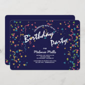 Invitation de fête (Devant / Derrière)